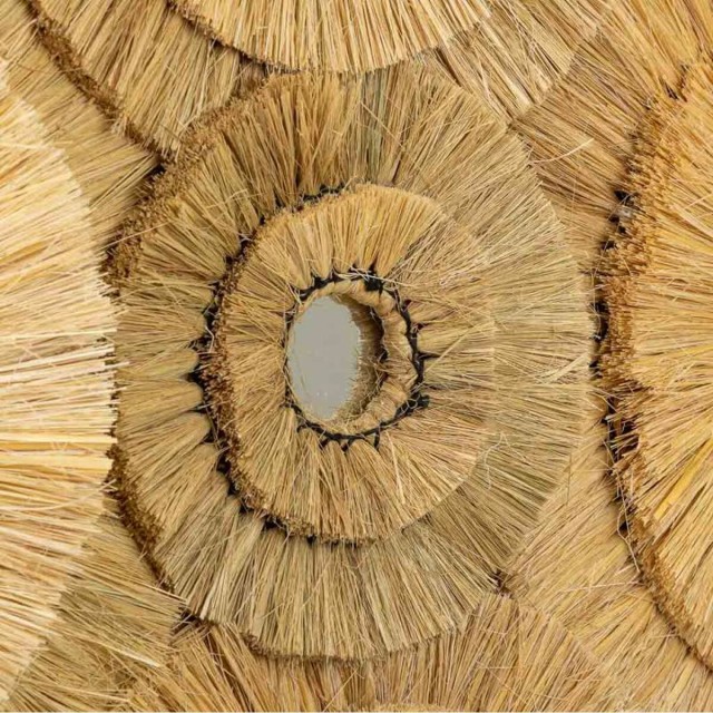 Espejo de pared Alexandra House Living Marrón 77 x 3 x 97 cm Geométr