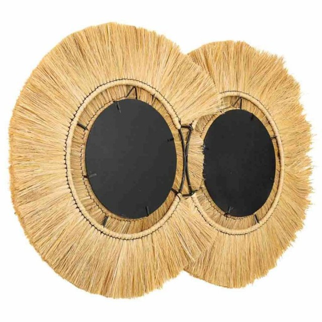 Specchio da parete Alexandra House Living Marrone 73 x 3 x 116 cm Cerc