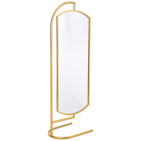 Miroir sur pied Alexandra House Living Or Métal Fer Miroir 40 x 162 x