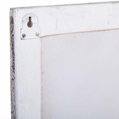 Wall mirror Alexandra House Living White Grey 4 x 90 x 60 cm Rectangul