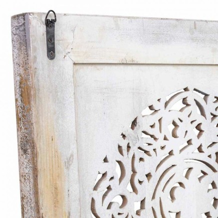 Wall Decoration Alexandra House Living Grey Mango wood 6 x 106 x 76 cm 2