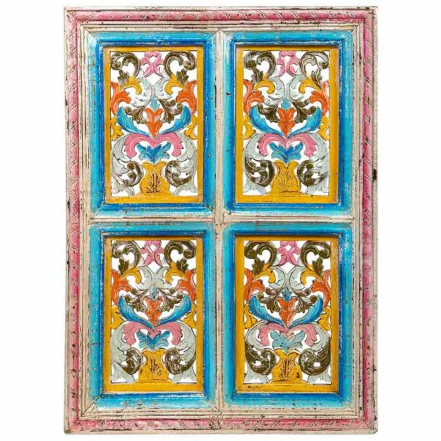 Wanddecoratie Alexandra House Living Mangohout 5 x 103 x 74 cm