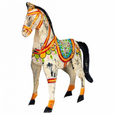 Figura Decorativa Alexandra House Living Caballo 7 x 24 x 22 cm