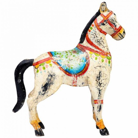 Statua Decorativa Alexandra House Living Cavallo 9 x 34 x 31 cm