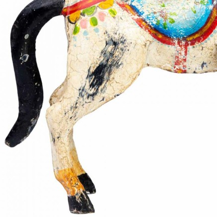 Decorative Figure Alexandra House Living Horse 9 x 34 x 31 cm 2