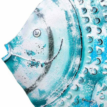 Kaarshouder Alexandra House Living Blauw Mangohout 15 x 83 x 107 cm Vi 2