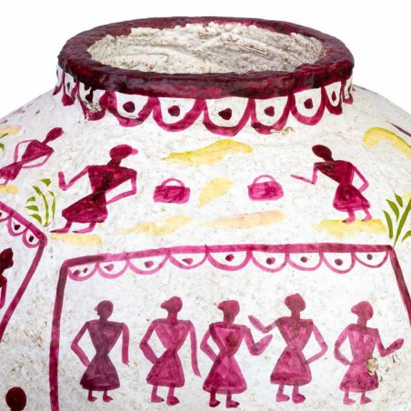 Vaso Alexandra House Living Legno di mango 37 x 40 x 37 cm