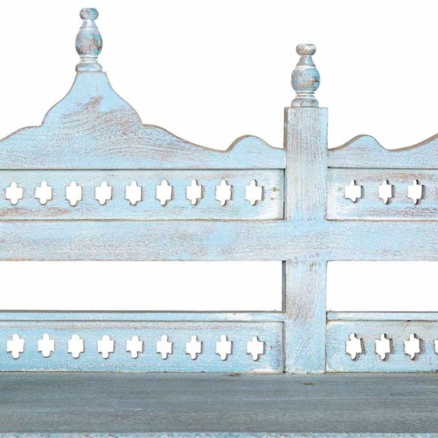 Scaffale Alexandra House Living Azzurro Legno di mango 40 x 166 x 90 c