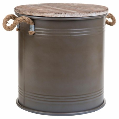 Bucket container Alexandra House Living Urban Brown Hemp Metal Fir woo