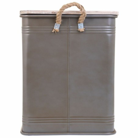 Cesto para la Ropa Sucia Alexandra House Living Cargo Gris Cáñamo Me