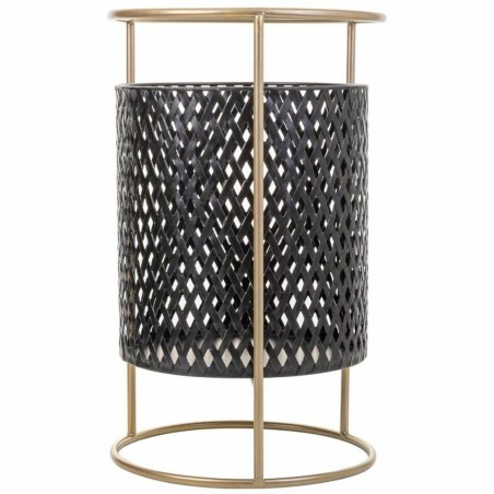 Satz Blumentöpfe Alexandra House Living Schwarz Metall Eisen 27 x 74