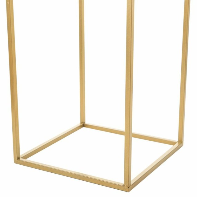 Set de Maceteros Alexandra House Living Negro Metal Hierro 26 x 178 x