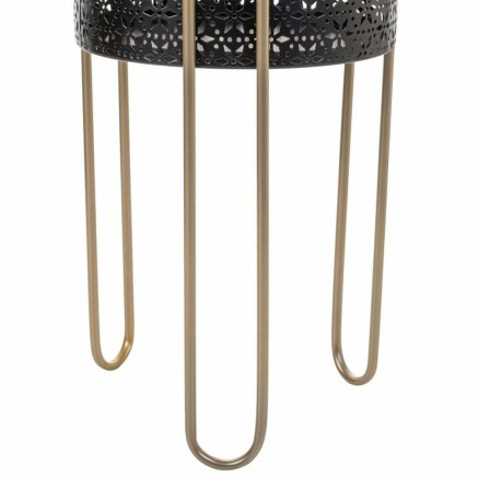 Set of Planters Alexandra House Living Black Metal Iron 26 x 150 x 26 2