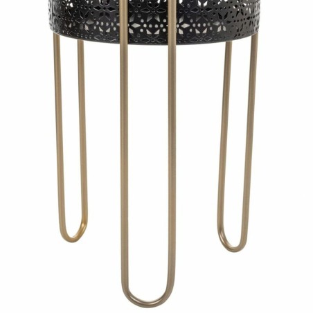 Set of Planters Alexandra House Living Black Metal Iron 26 x 150 x 26