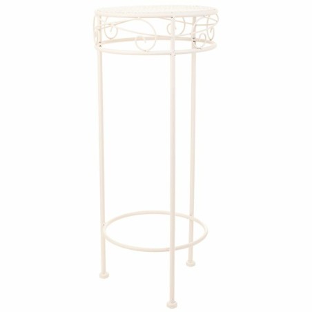 Supporto per Vaso Alexandra House Living Bianco Metallo Ferro 28 x 120