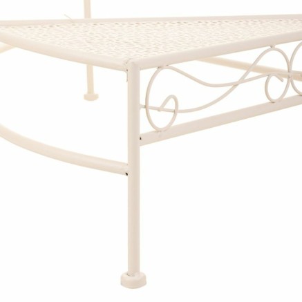 Soporte para Maceta Alexandra House Living Blanco Metal Hierro 25 x 37 2