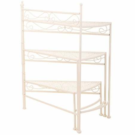 Soporte para Maceta Alexandra House Living Blanco Metal Hierro 25 x 37