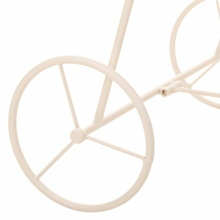 Blumentopfhalter Alexandra House Living Weiß Metall Eisen 25 x 32 x 5 2