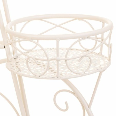 Flower Pot Stand Alexandra House Living White Metal Iron Bicycle 28 x
