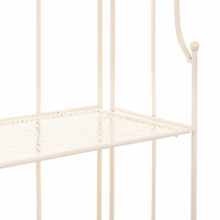 Shelves Alexandra House Living White Metal Iron 28 x 70 x 28 cm 2