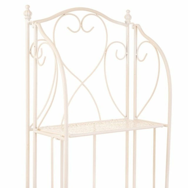 Scaffale Alexandra House Living Bianco Metallo Ferro 25 x 90 x 30 cm