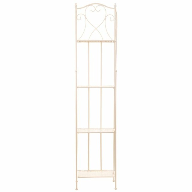 Scaffale Alexandra House Living Bianco Metallo Ferro 25 x 90 x 30 cm