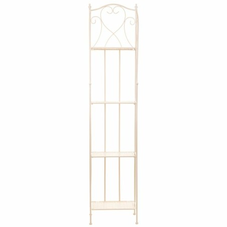 Regal Alexandra House Living Weiß Metall Eisen 25 x 90 x 30 cm