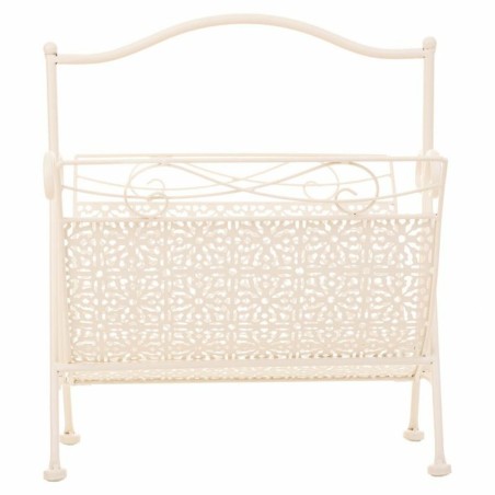 Porte-revues Alexandra House Living Blanc Forge 36 x 33 x 38 cm