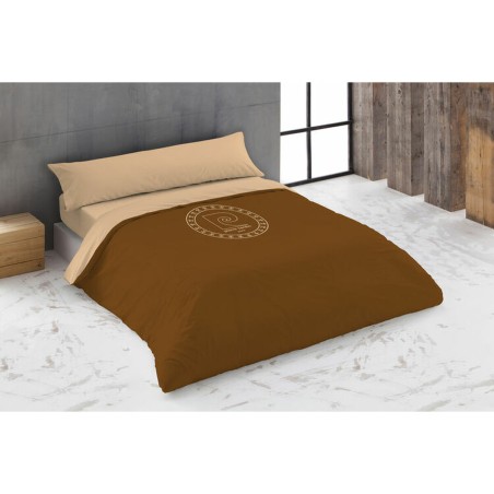Juego de funda nórdica Hosteline LOGO Beige Cama de 135 220 x 230 cm