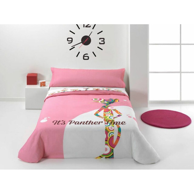 Dekbedovertrek set Hosteline PINK PANTER Pp Multicolour Bed van 90 3 O
