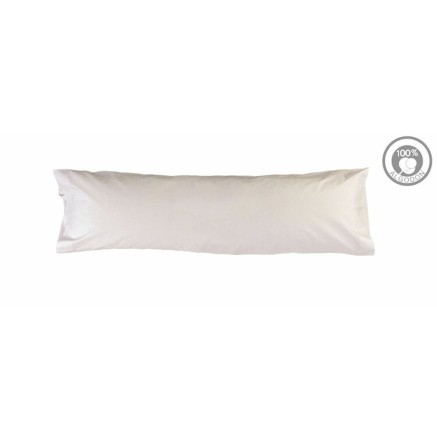 Taie d'oreiller Hosteline IRIS Blanc Lit king size 144 Fils 50 x 75 cm