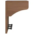 Porte-manteau mural SANDNES 43x30x42 cm bois massif pin