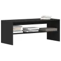 Meuble TV Noir 100 x 40 x 40 cm Aggloméré