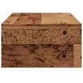 Support de moniteur vieux bois 42 x 24 x 13cm bois d'ingénierie
