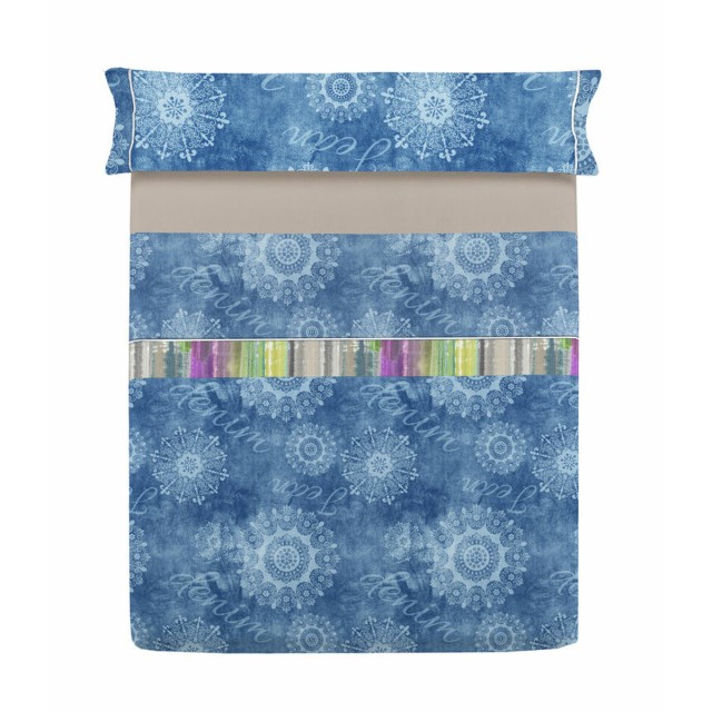 Juego de funda nórdica Lois JEANS Gris Cama de 180 260 x 230 cm 4 Pie