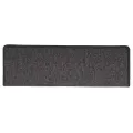 Tapis d'escalier 30 pcs 65x21x4 cm Anthracite