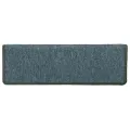 Tapis d'escalier 30 pcs 65x21x4 cm vert