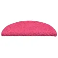 Tapis d'escalier 30 pcs rose 56x17x3 cm