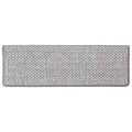 Tapis d'escalier autocollants 30 pcs 65x21x4 cm platine