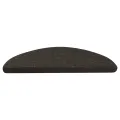 Tapis d'escalier auto-adhésifs 30 pcs noir 56x17x3 cm