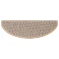 Tapis d'escalier autocollants 30 pcs 65x21x4 cm beige clair
