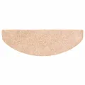 Tapis d'escalier autocollant 30 pcs marron 65x21x4 cm