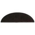 Tapis d'escalier auto-adhésifs 20 pcs marron 56x17x3 cm