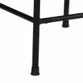 Tabourets de bar lot de 2 46x35,5x80cm bois massif récupération