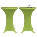 Housses de table extensible 4 pcs 70 cm Vert