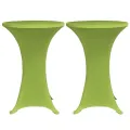 Housses de table extensible 4 pcs 70 cm Vert