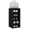 Armoire à chaussures Noir 31,5x35x70 cm Aggloméré