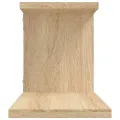 Étagère TV murale Chêne Sonoma 125x18x23 cm Bois d’ingénierie