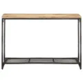 Table console 110x35x75 cm Bois de manguier massif