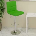 Tabouret de bar Vert Similicuir